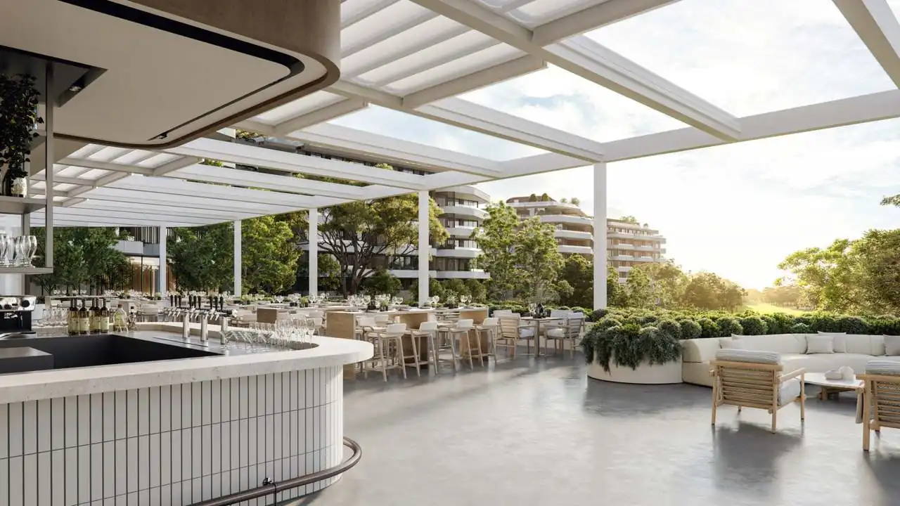 District centre — hospitality terrace